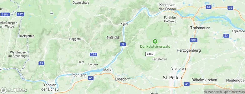Aggsbach, Austria Map