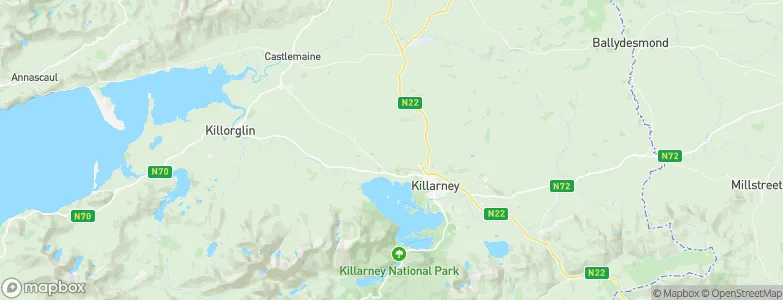 Aghacurreen, Ireland Map