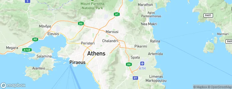 Agia Paraskevi, Greece Map