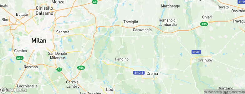 Agnadello, Italy Map