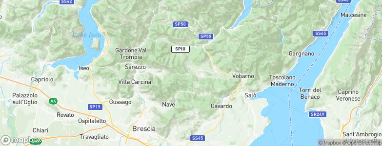 Agnosine, Italy Map