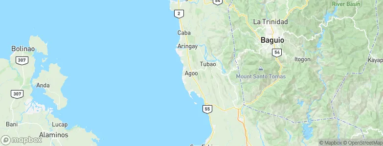 Agoo, Philippines Map