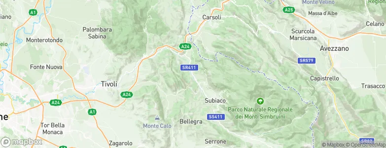 Agosta, Italy Map