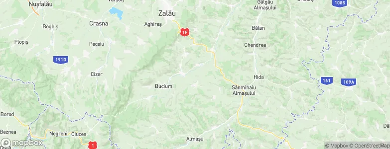 Agrij, Romania Map