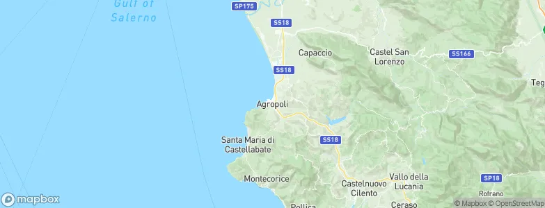 Agropoli, Italy Map