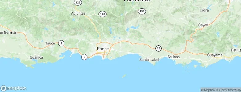 Aguilita, Puerto Rico Map