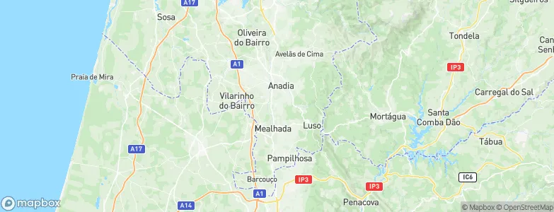 Aguim, Portugal Map