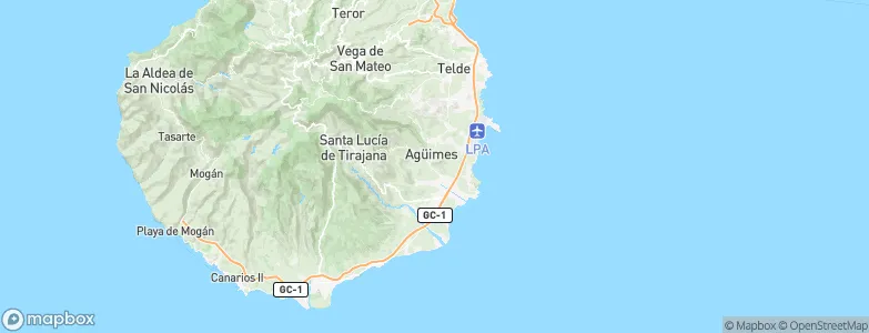 Agüimes, Spain Map