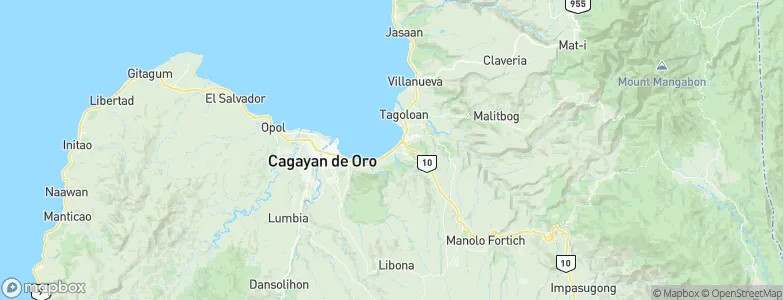 Agusan, Philippines Map