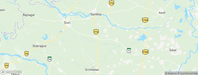 Ahmadpur, India Map
