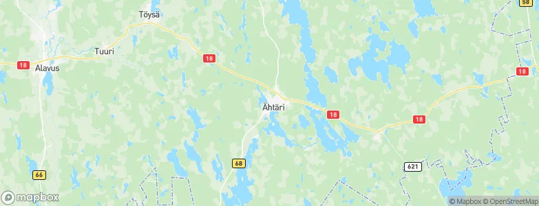 Ähtäri, Finland Map