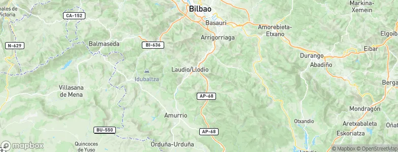 Aiazatza, Spain Map