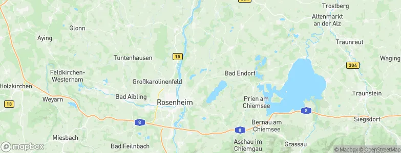Aich, Germany Map