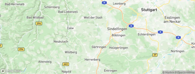 Aidlingen, Germany Map