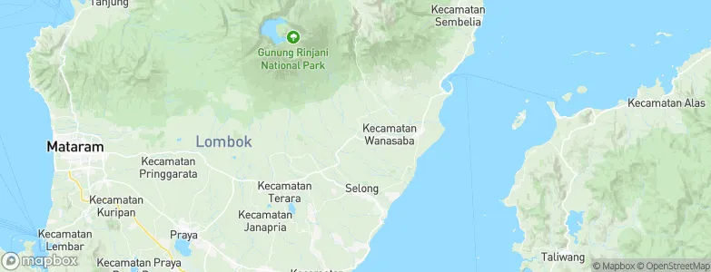 Aikmel, Indonesia Map