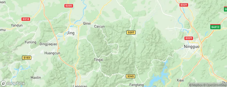 Aimin, China Map