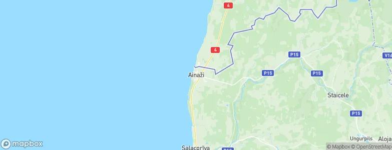 Ainaži, Latvia Map
