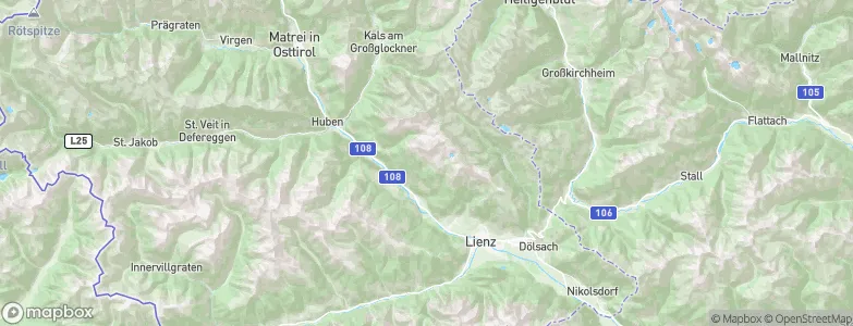 Ainet, Austria Map