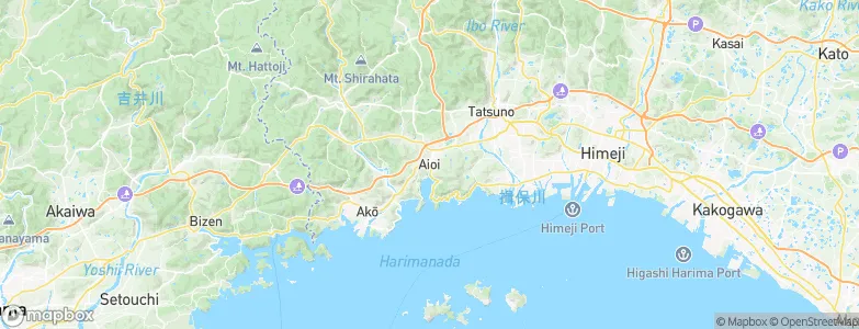 Aioi, Japan Map