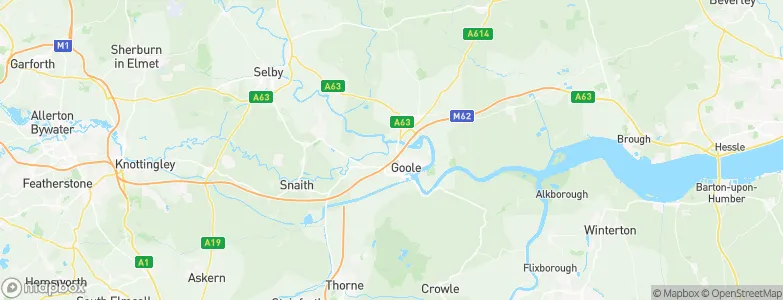 Airmyn, United Kingdom Map