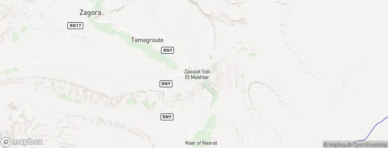 Aït Bou Mezrag, Morocco Map