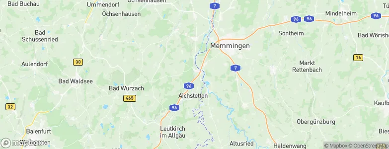 Aitrach, Germany Map
