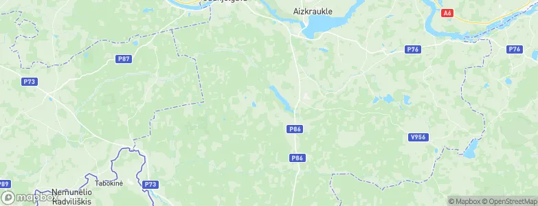 Aizkraukles novads, Latvia Map