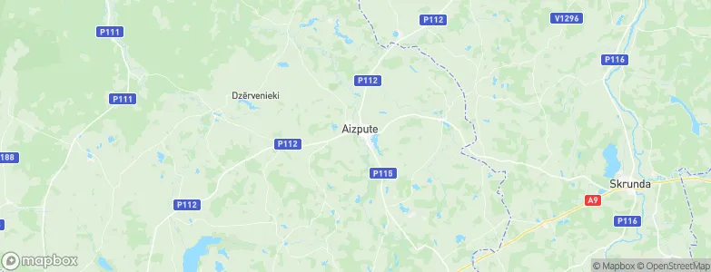 Aizpute, Latvia Map