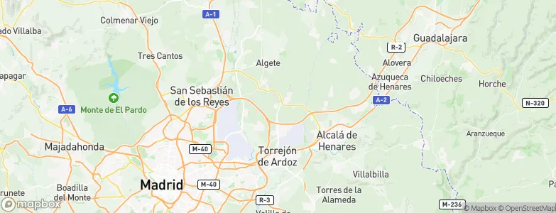 Ajalvir, Spain Map