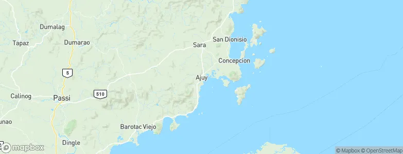 Ajuy, Philippines Map