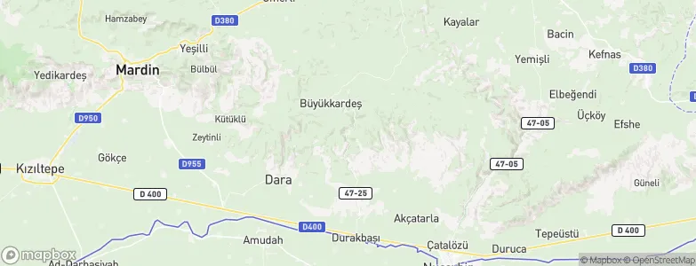 Akarsu, Turkey Map