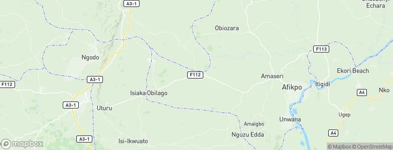 Ake-Eze, Nigeria Map