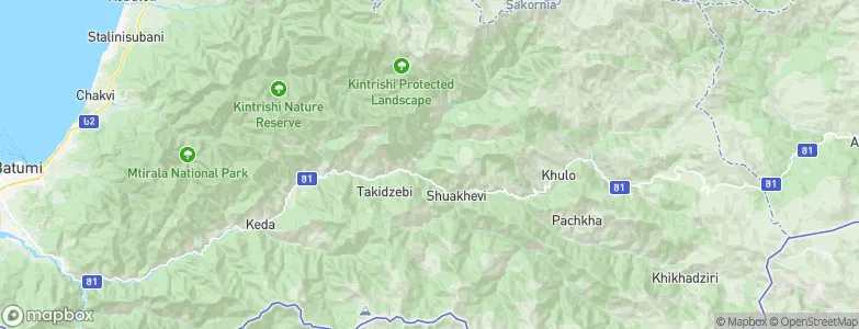 Akhaldaba, Georgia Map