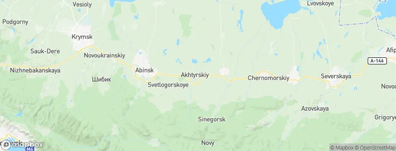 Akhtyrskiy, Russia Map