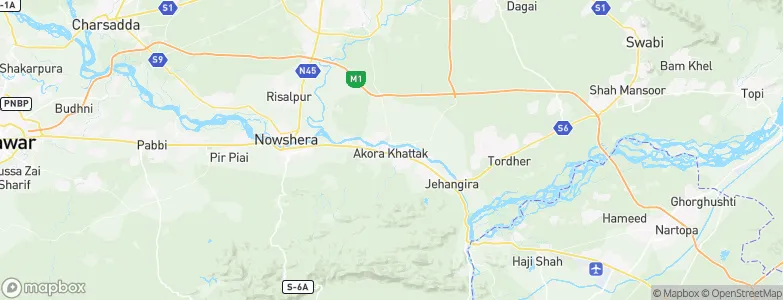 Akora, Pakistan Map
