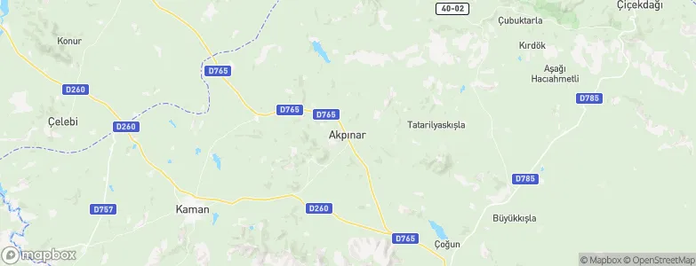 Akpınar, Turkey Map