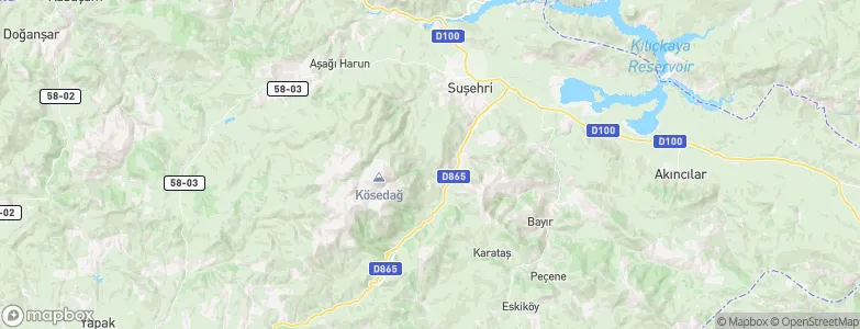 Aksu, Turkey Map