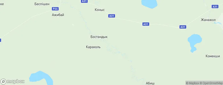 Aksuat, Kazakhstan Map