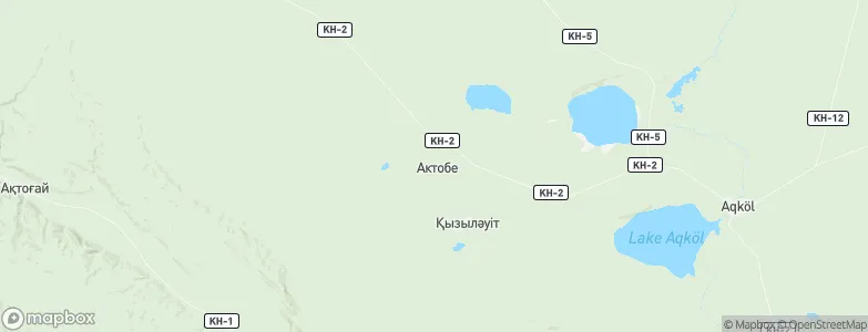Aktobe, Kazakhstan Map