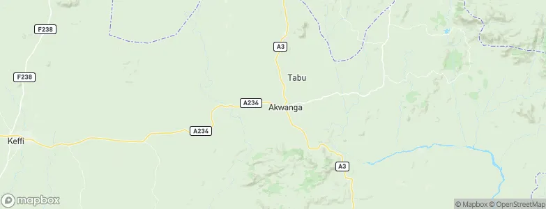 Akwanga, Nigeria Map