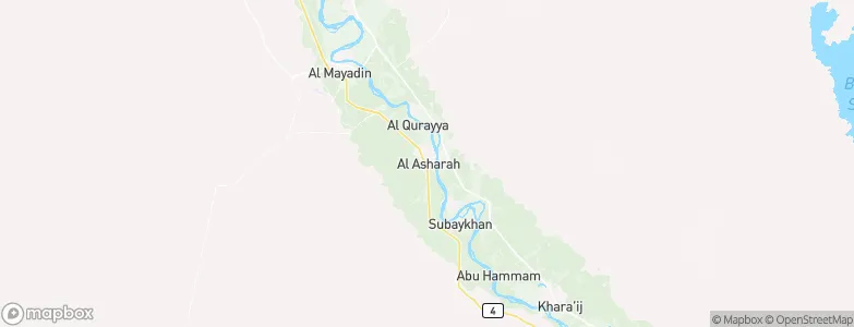 Al ‘Ashārah, Syria Map