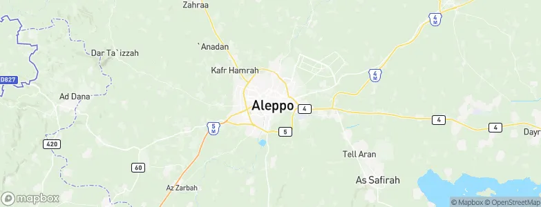 Al Farāfirah, Syria Map