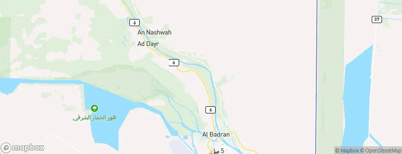 Al Hārithah, Iraq Map