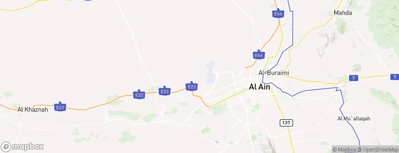 Al Jaḩr, United Arab Emirates Map