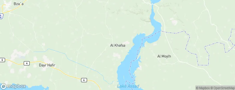 Al Khafsah, Syria Map