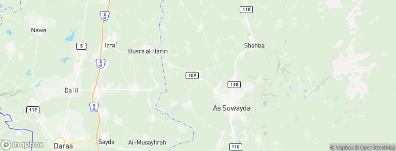 Al Mazra‘ah, Syria Map