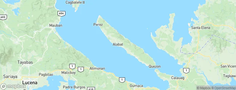 Alabat, Philippines Map