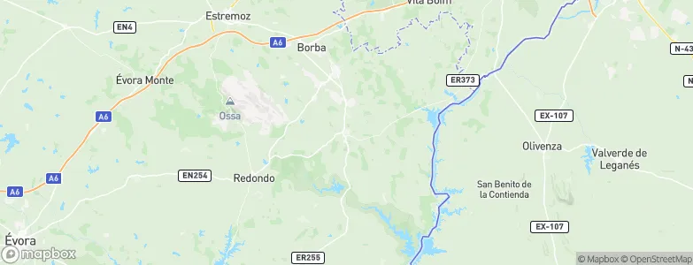 Alandroal, Portugal Map