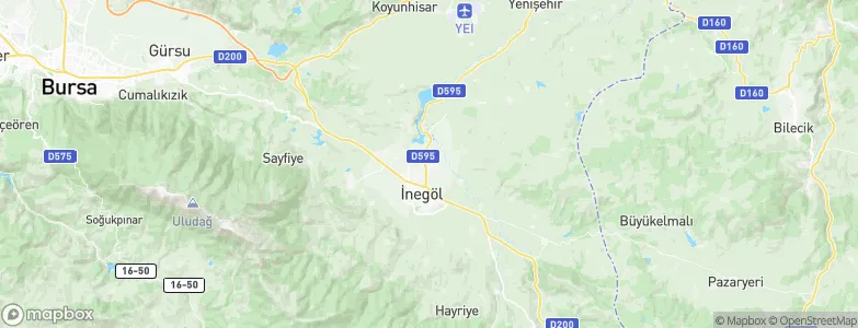 Alanyurt, Turkey Map