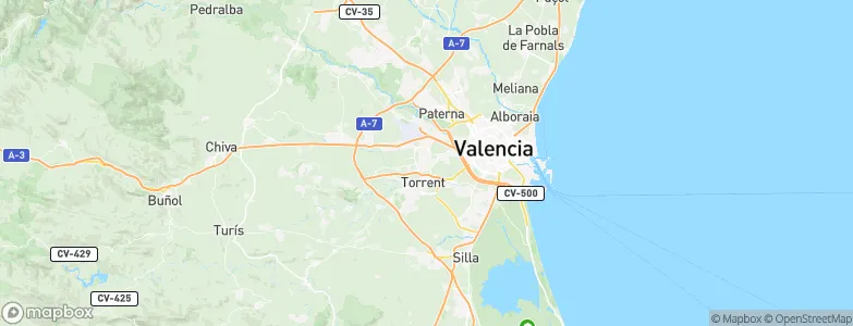 Alaquàs, Spain Map